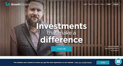 Desktop Screenshot of growthfunders.com